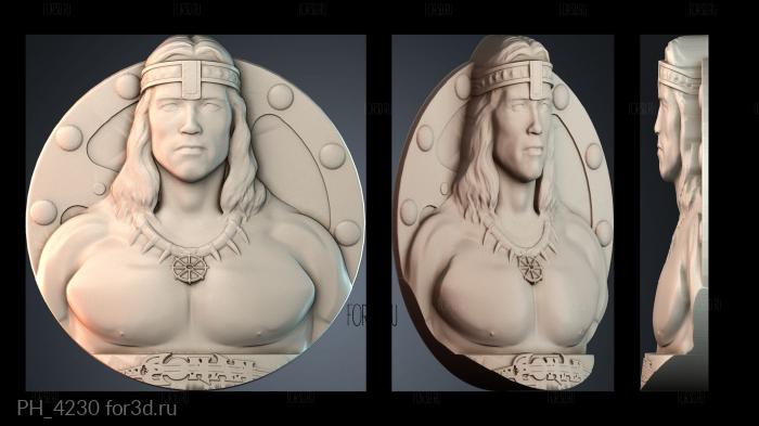 PH_4230 3d stl for CNC