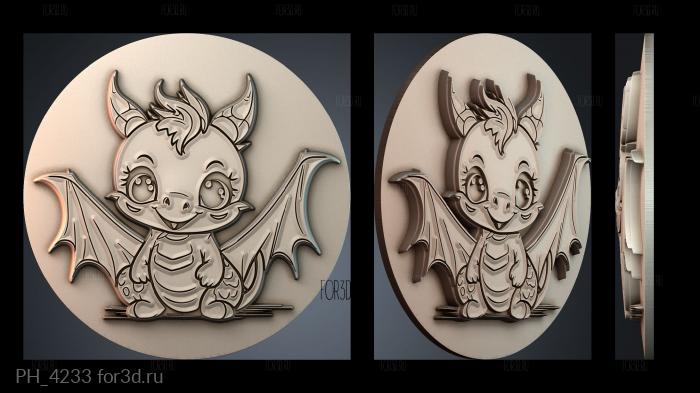 PH_4233 3d stl for CNC