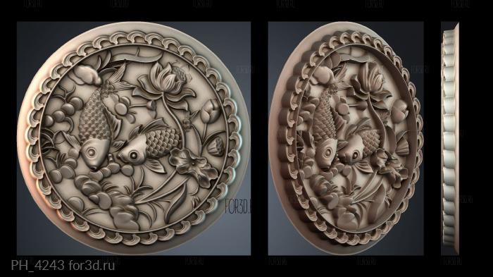 PH_4243 3d stl for CNC