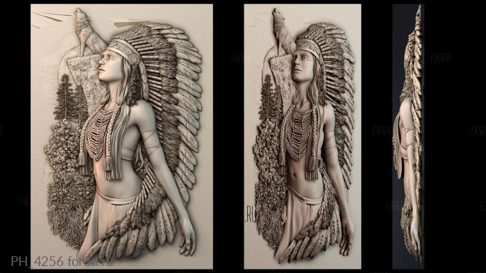 PH_4256 3d stl for CNC