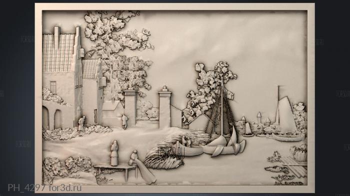 PH_4297 3d stl for CNC