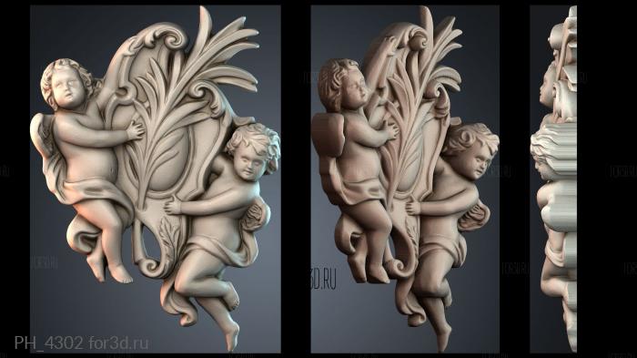 PH_4302 3d stl for CNC