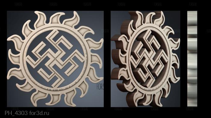 PH_4303 3d stl for CNC