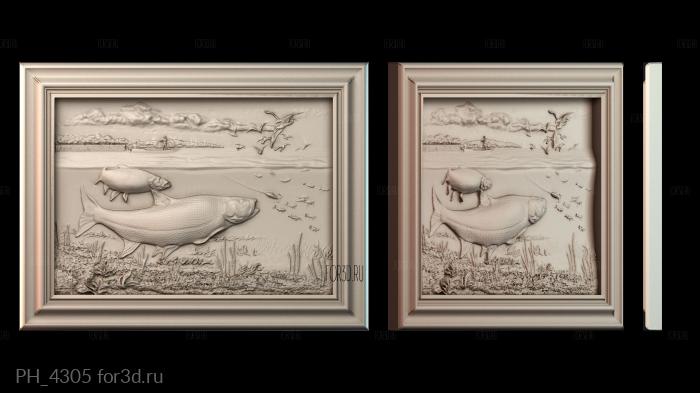 PH_4305 3d stl for CNC