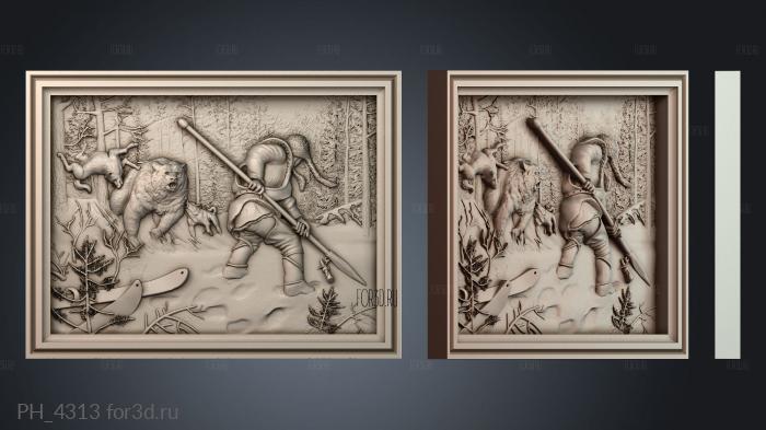 PH_4313 3d stl for CNC