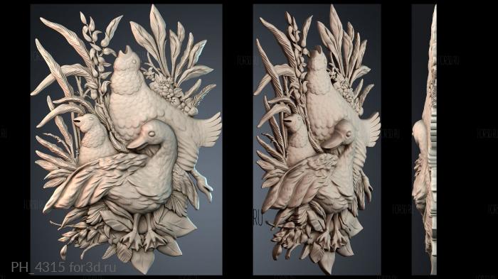 PH_4315 3d stl for CNC