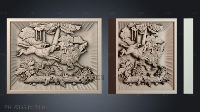 PH_4355 3d stl for CNC