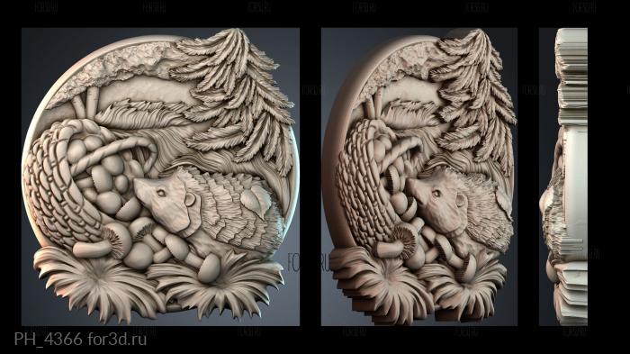 PH_4366 3d stl for CNC