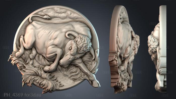 PH_4369 3d stl for CNC