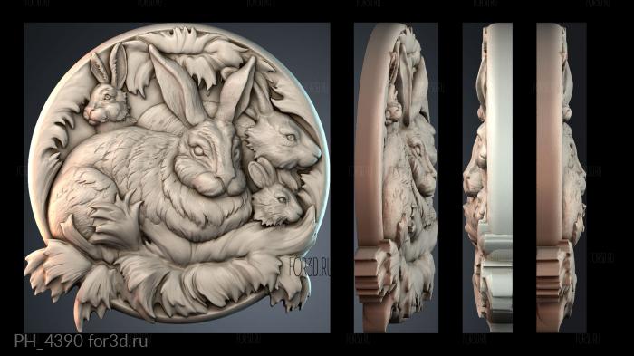 PH_4390 3d stl for CNC