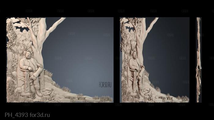 PH_4393 3d stl модель для ЧПУ