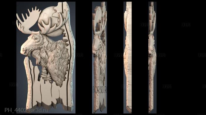 PH_4402 3d stl for CNC