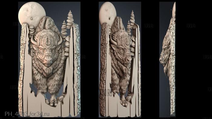 PH_4403 3d stl for CNC