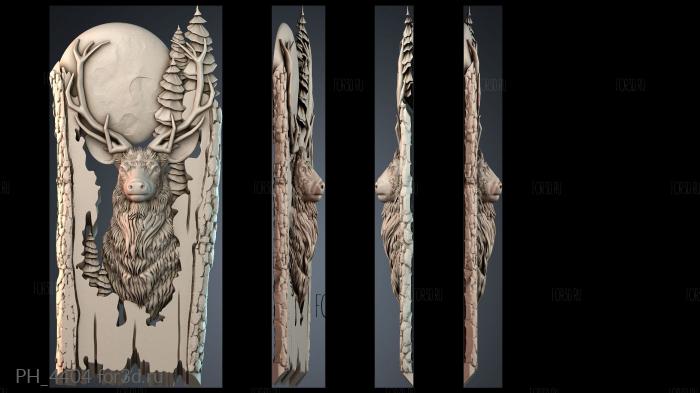 PH_4404 3d stl for CNC