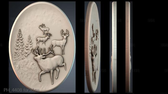 PH_4408 3d stl for CNC