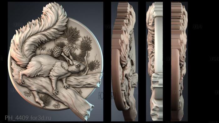 PH_4409 3d stl for CNC