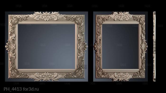 PH_4413 3d stl for CNC