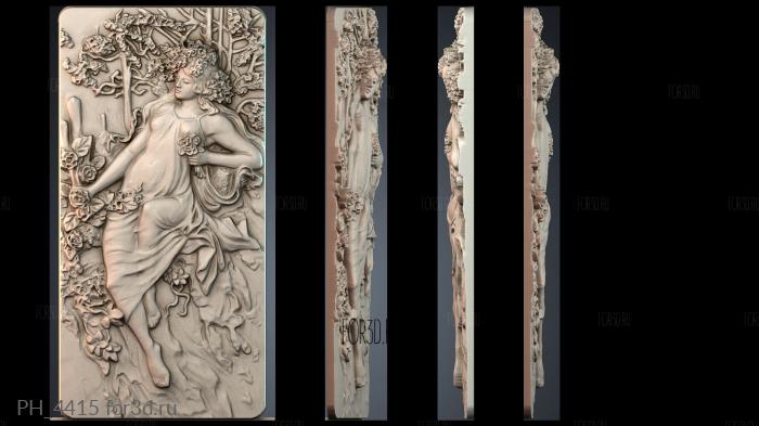 PH_4415 3d stl for CNC