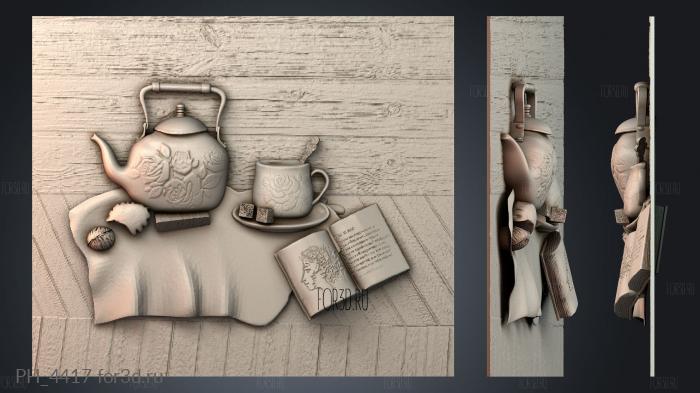 PH_4417 3d stl for CNC