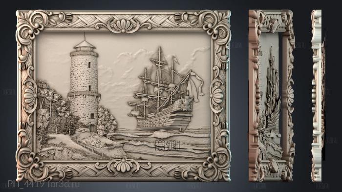 PH_4419 3d stl for CNC