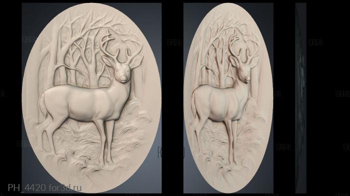 PH_4420 3d stl for CNC