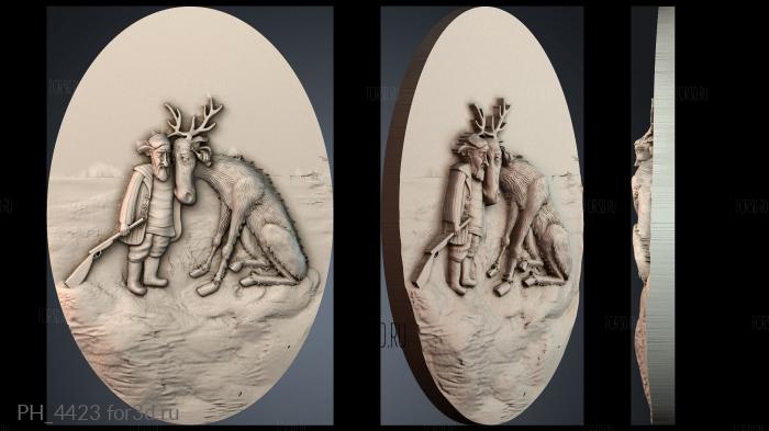 PH_4423 3d stl for CNC