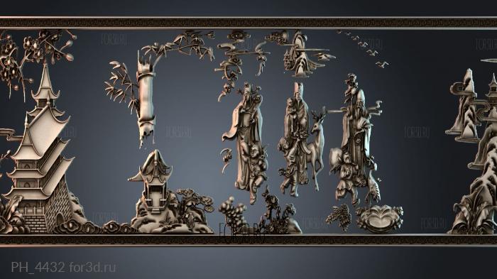 PH_4432 3d stl for CNC