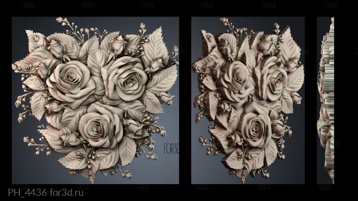 PH_4436 3d stl for CNC