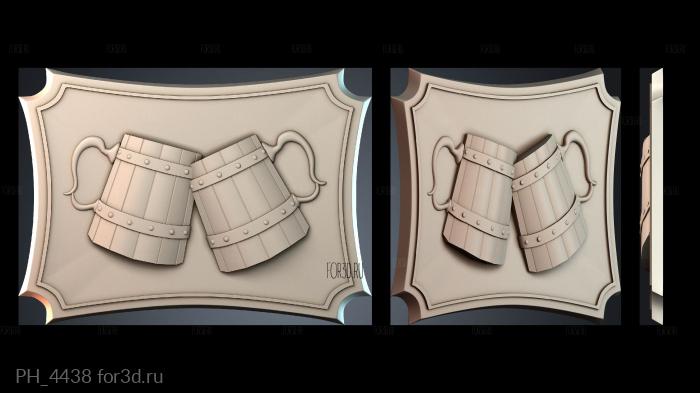 PH_4438 3d stl for CNC