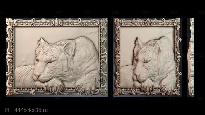 PH_4445 3d stl for CNC