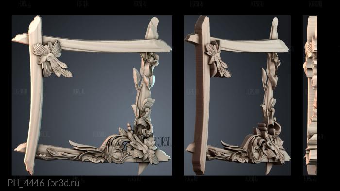 PH_4446 3d stl for CNC
