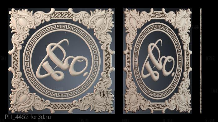 PH_4452 3d stl for CNC