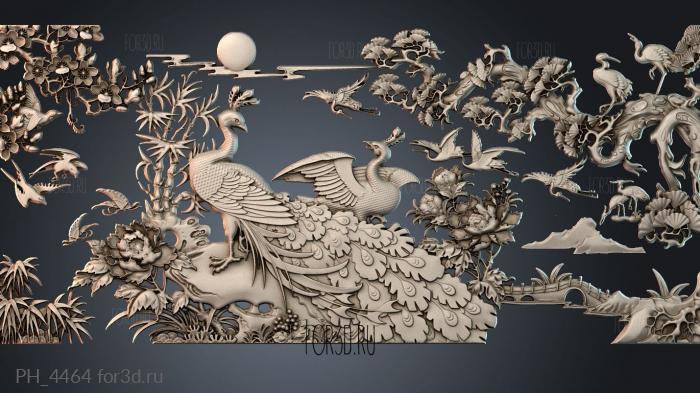 PH_4464 3d stl for CNC