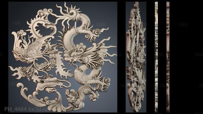 PH_4484 3d stl for CNC