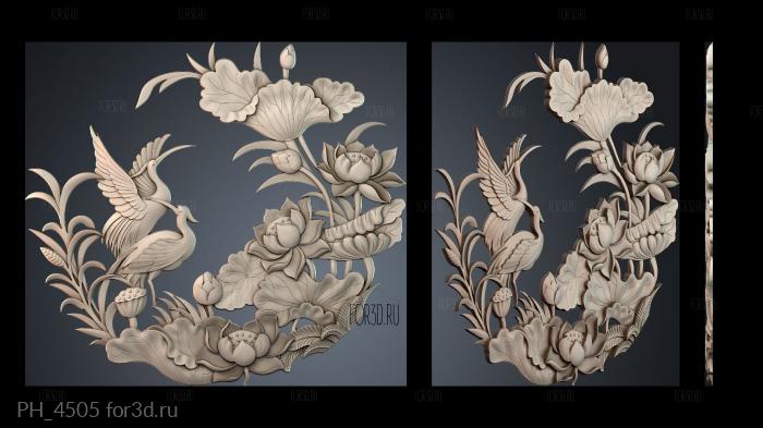 PH_4505 3d stl for CNC