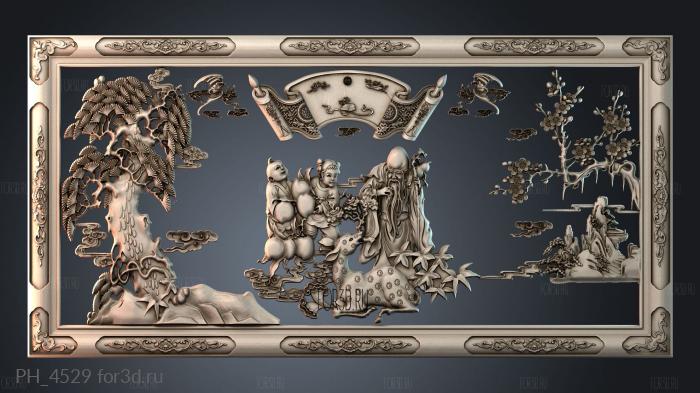 PH_4529 3d stl for CNC