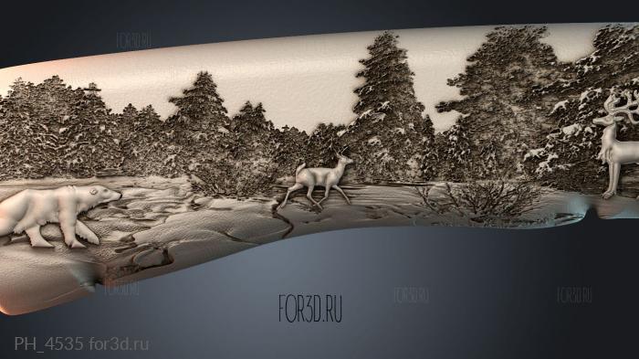 PH_4535 3d stl for CNC