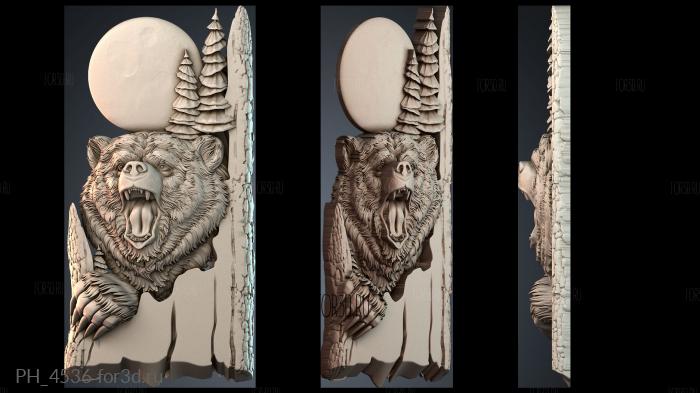 PH_4536 3d stl for CNC