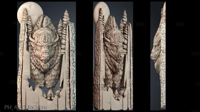 PH_4541 3d stl for CNC