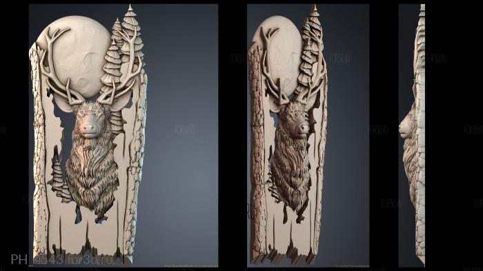 PH_4543 3d stl for CNC