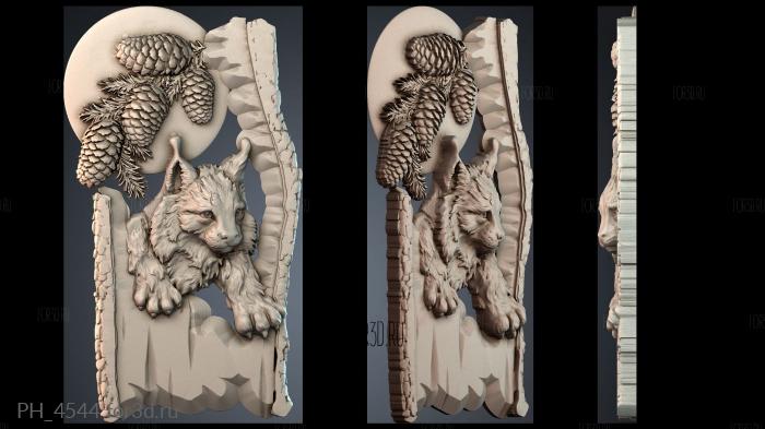 PH_4544 3d stl for CNC