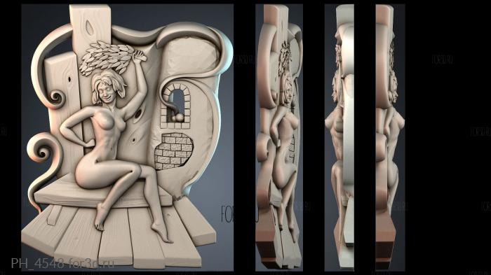 PH_4548 3d stl for CNC