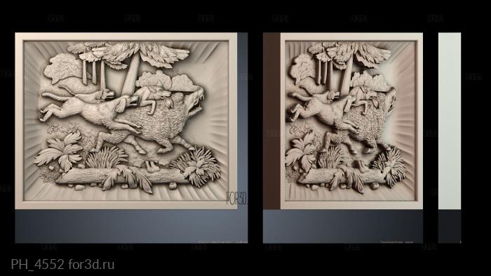 PH_4552 3d stl for CNC