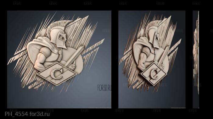 PH_4554 3d stl for CNC