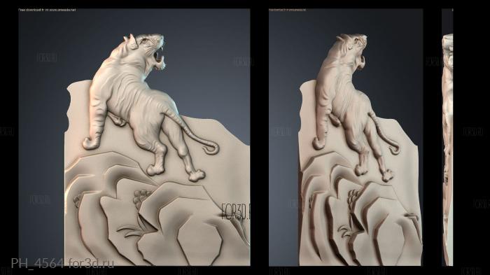 PH_4564 3d stl for CNC