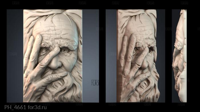 PH_4661 3d stl for CNC