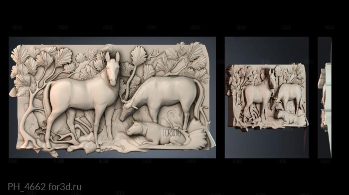 PH_4662 3d stl for CNC