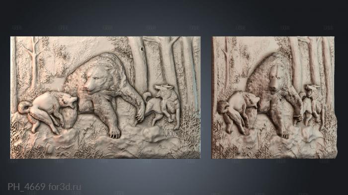 PH_4669 3d stl модель для ЧПУ