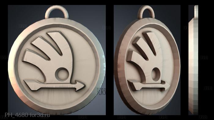 PH_4680 3d stl for CNC