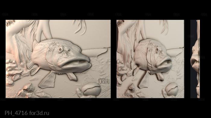 PH_4716 3d stl for CNC